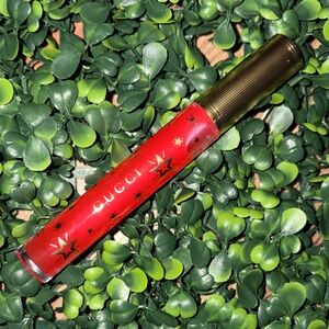 Gucci Red Lip Gloss with Star Accents
